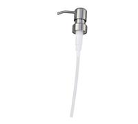 Happyyami 1 Pz Testa Spray per Bottiglia di in Acciaio Inossidabile Distributore di Sapone Liquido Pompa per Bottiglia Flacone Pompa Schiuma Schiumoso Mano