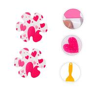 Happyyami 10 Pezzi Nastro Antiscivolo Adesivi Antiscivolo per impugnature da Vasca pinze Etichetta Presa Bagno Raschietto slittata Adesivo per Vasca Adesivo Antiscivolo per Piscina Domani