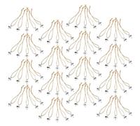 Happyyami 100pezzi Kit di Supporti per Palline Natalizie Accessori per Decorazioni di Natale per Palline Polistirolo Fissaggi Unici per Addobbi e Decorazioni Artigianali