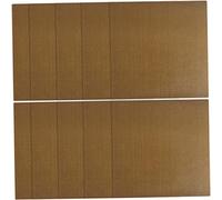 Happyyami 10pezzi Tappetino in Tessuto Vetro Resistente Al Per Piastra Per Arricciacapelli Isolamento Termico Protezione Facile Usare