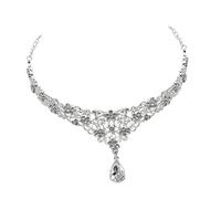 Happyyami 1pezzi Sposa in Pendente Per Accessorio Bianco Per Acconciature e Cerimonia Misura Per Donne e Ragazze