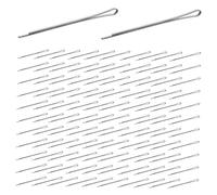 Happyyami 1sacchetto Forcine Per in Acciaio Robusto Mollette Per Piccole Forcina Per Lavori Artigianali Fermagli Laterali Per Styling Accessori Per Chignon Per Donne e Ragazze