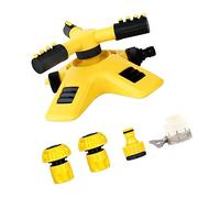 Happyyami 1Set Spruzzatori Irrigazione Rotante con Raccordo da Irrigatore per Cortile Facile da Installare e Spruzzatura