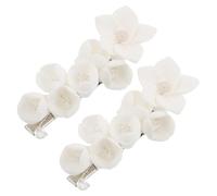 Happyyami 2 Pezzi Accessori Decorativi per Nozze Clip per Sposa Leggeri e Confortevoli per Foto e Speciali