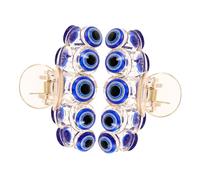 Happyyami 2 Pezzi Large Evil Eyes Hair Claw Clips Decorative Accessories For Thick Hair For Parties Weddings Everyday Use Strong Grip Cute Design