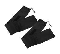 Happyyami 2 Pz Borsa di stoccaggio del Personale di Alpinismo Porta Bastoncini da Trekking Impermeabile bastoni da Passeggio Borsa del portabastone da Passeggio Panno Oxford Black