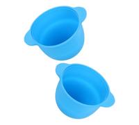 Happyyami 2pezzi Scaldacera in Silicone Per Cera Vasetti Cera Per Depilazione Macchina Per Liner Parti Vasetto Per Liner Forniture Per
