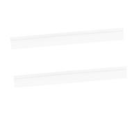 Happyyami 2pezzi Striscia Sigillante Trasparente Per Cucina e Bagno Facile Da Installare e Antimuffa Da Protezione Contro Sporco e Sversamenti