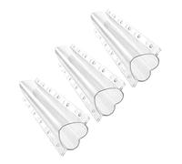 Happyyami 3 Pezzi Stampo per Coltivazione di Funghi e Cetrioli Kit per Coltivazione di Muffe Stampi per Frutta e Verdura Attrezzo da Esterno in Policarbonato Resistente a Pressione