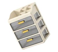 Happyyami 3livello Organizzatore Per Trucchi Cassetto Portaoggetti Multistrato Per Toeletta e Bagno Per Cosmetici Ombretti Lozioni e