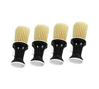 Happyyami 4pezzi Spazzola Per Pulizia Salone Casa Testina Staccabile Setole Morbide Applicatore Polvere Strumento Taglio