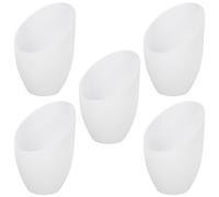Happyyami 5 Pezzi Plastica Ferro Di Cavallo Design Paralume Ricambio Portalampada Bianc Copertura Lampada Da Tavolo Paralume Per Piccoli Paralumi Di Ricambio