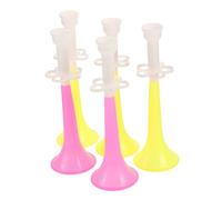 Happyyami 5pezzi Trombe Plastiche Per Strumenti Per Eventi Sportivi Matrimoni e Feste Horn Noisemakers Per Calcio e Concerti Accessori Per Celebrazioni e Giochi