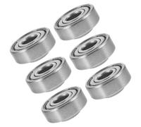 Happyyami 6pezzi Cuscinetti Ruota Anteriore Carrozzina in Acciaio Kit Assemblato per Caster Carrozzine Manuali Sostituzione Semplice e Alta Precisione