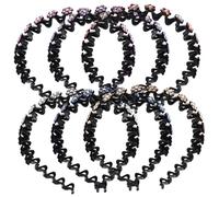 Happyyami 6pezzi Fascia Per Unisex Design Floreale Cerchietto Per Alla Moda Accessorio Decorativo Per e Ragazza Materiale Di Resistente e Per Molti