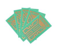 Happyyami Adesivi Potenziatore Segnale Cellulare Accessori Sturdy e Compatibili Set 5pezzi per Migliorare Ricezione Telefonica Portabile in Lega di Alluminio Verde