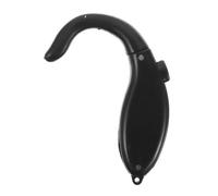 Happyyami Allarme Anti-sonno per Conducente Design a Forma di Pesce Delfino Nero in Plastica e Gomma, Promemoria Vibrante per Guida Sicura e Prevenzione della Stanchezza