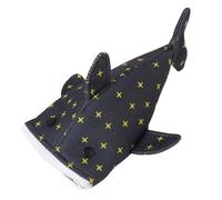 Happyyami Astuccio a forma di squalo: astuccio portapenne a forma di stella unico - astuccio portaoggetti kawaii - portapenne portatile in tela per uso scolastico, domestico e in ufficio