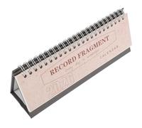 Happyyami Calendario da tavolo piccolo: calendario da tavolo indipendente 2026 - Planner inglese con flip per l'organizzazione di casa, scuola, ufficio