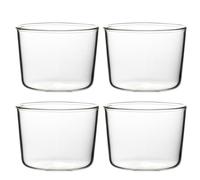 Happyyami Coppette per Tiramisù in Vetro 200ml, Set 4 Pezzi, Riutilizzabili e Resistenti per Dessert, per Dolci e Snack in Uso Quotidiano