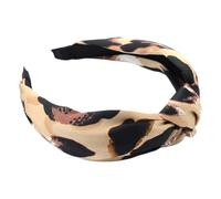 Happyyami Fascia Leopardata Fascia Per Donne Fascia Per Signore Fasce Per La Testa Banda Per Leopardo Fascia Per Medicazione Quotidiana Coppia Decorativa Raso