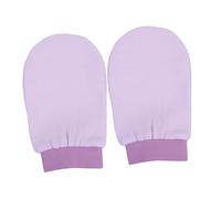 Happyyami Guanti da Bagno Esfolianti Doppio Lato 2 Pezzi Viola Asciugamani lo Scrub della Schiena del Corpo Pulizia Profonda Pelle Rigenerante per Doccia Quotidiana Colore Casuale