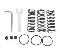 Happyyami Kit Molla Pedale Frizione e Acceleratore in Ferro Nero, Facile da Usare, Compatibile Piattaforme di Gioco, Accessorio per Volante da Corsa,