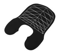 Happyyami Pad Scawle Taglio Collo Mantello Da Parrucchiere Per Barbiere Collare Per Tagliare i Da Parrucchiere Tampone Mantellina in Silicone Gel Di Silice Black