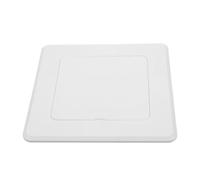 Happyyami Pannello di Copertura per Soffitto e Parete Autoadesivo in ABS 200x200 mm, Accesso Versatile per Tubazioni e Cartongesso, Indicato per Operatori e Progetti Residenziali