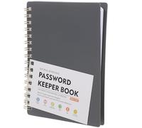 Happyyami Quadernino Password A6, Libro delle Password Portatile con Indice Alfabetico, Carta e PP, Organizzatore per Siti Web e Computer