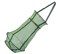 Happyyami Rete da Pesca Portatile e Facile da Trasportare Pieghevole Verde Grande Capacità in Nylon la Cattura di Pesci Durante la Pesca