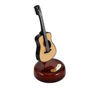 Happyyami Scatola Scatola Carillon retrò Strumenti Ornamento da Appendere per Chitarra in Legno Chitarre Giocattolo Piccola Chitarra di Chitarra Mini Chitarra Plastica