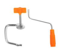 Happyyami Set 2 Pezzi Clip di Fissaggio e Maniglia di Ricambio per Macchina per Pasta Manuale, Accessori Utensile per Maniglia, Compatibile Macchine per Noodles per Uso Domestico