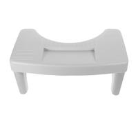 Happyyami Sgabello per Wc Multiuso in Pp Design Minimalista e Tappetino Antiscivolo, Poggiapiedi per Wc Adulti per Bagno e Postura Squat