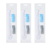 Happyyami Spazzolatura Completa Per Animali Domestici 3 Spazzolini Da Denti 6 Spazzole