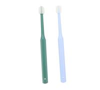 Happyyami Spazzolino da Denti per Cani e Gatti in Plastica 2 Pezzi Spazzolino Orto Oracolo la Pulizia Completa dei Denti Animali Domestici