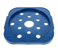 Happyyami Supporto Mobile per Bombola di Propano con Ruote, Vassoio per Serbatoio di Gas con Base Robusta, Carrello Porta Bombola per Cucina e Giardino