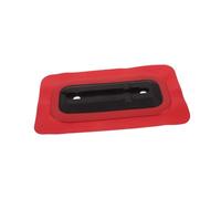 Happyyami Supporto Montaggio Pinna SUP in PVC Adattatore Resistente con Base per Box Pinna Compatibile per Tavole da Paddleboard Protezione Rosso
