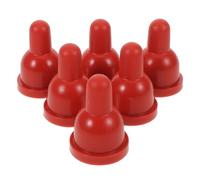 Happyyami Tettarella per allattamento per capre, 6 pezzi: tettarella di ricambio per secchio per biberon di latte di capra, in gomma morbida, per l'alimentazione di agnelli, suini, pecore, bovini