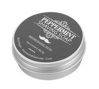 Happyyami uomini del sapone da barba rasante present for men sapone da barba per barba da uomo sapone da barba alla menta piperita sapone da barba per la barba Olio essenziale di menta piperita