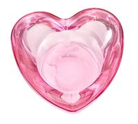 Happyyami Vetro Ciotola Per Unghie Design Recipiente Per Liquidi Per Nail Art Piccola e Compatta Tazza Per Nail Art Multiuso e Pratica