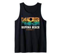 Hapuna Beach Hawaii Design retrò Hapuna Beach Hi Canotta