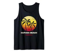 Hapuna Beach Hawaii Tropical Hapuna Beach Tramonto Design Canotta