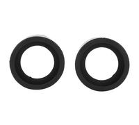 Hapvida Copri oculare, Protezione in Gomma 36 mm per Stereomicroscopio, Protezione Morbida per Gli Occhi con Riduzione degli Impatti, Accessori 2 Pezzi Compatibile con 32 (KP-H2 angolo piatto)