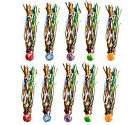 HAPZUR Palline Rimbalzanti per Bambini, 10 Pezzi Piccole Colorate. Perfette come Regalini Compleanno, Gadget Feste & Riempimento Pignatta.