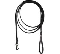 Haqihana Guinzaglio in Cuoio per Cani Nero 3m-12mm