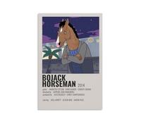 HAQJWMZC BoJack Horseman, poster artistico su tela con pittura a olio, decorazione per la casa, album musicale, decorazione da parete, stile classico, senza cornice, 30 x 45 cm
