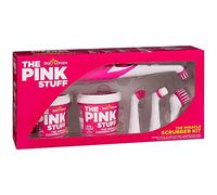 Har London Fashion, Kit per pulizie The Miracle Scrubber, con 2 barattoli di pasta detergente The Pink Stuff Star Drops e spazzola elettrica e 4 testine di pulizia