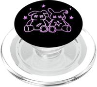Harajuku Creepy Y2K - Coniglietti gotici pastello PopSockets PopGrip per MagSafe