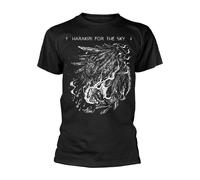 HARAKIRI FOR THE SKY - ARSON WHITE BLACK T-Shirt Small